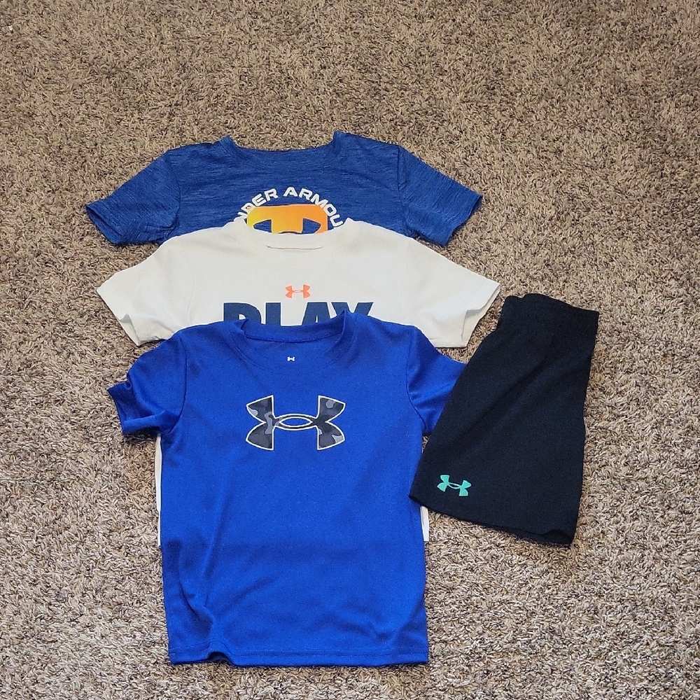 Size 4/4T Boys Under Armour Bundle